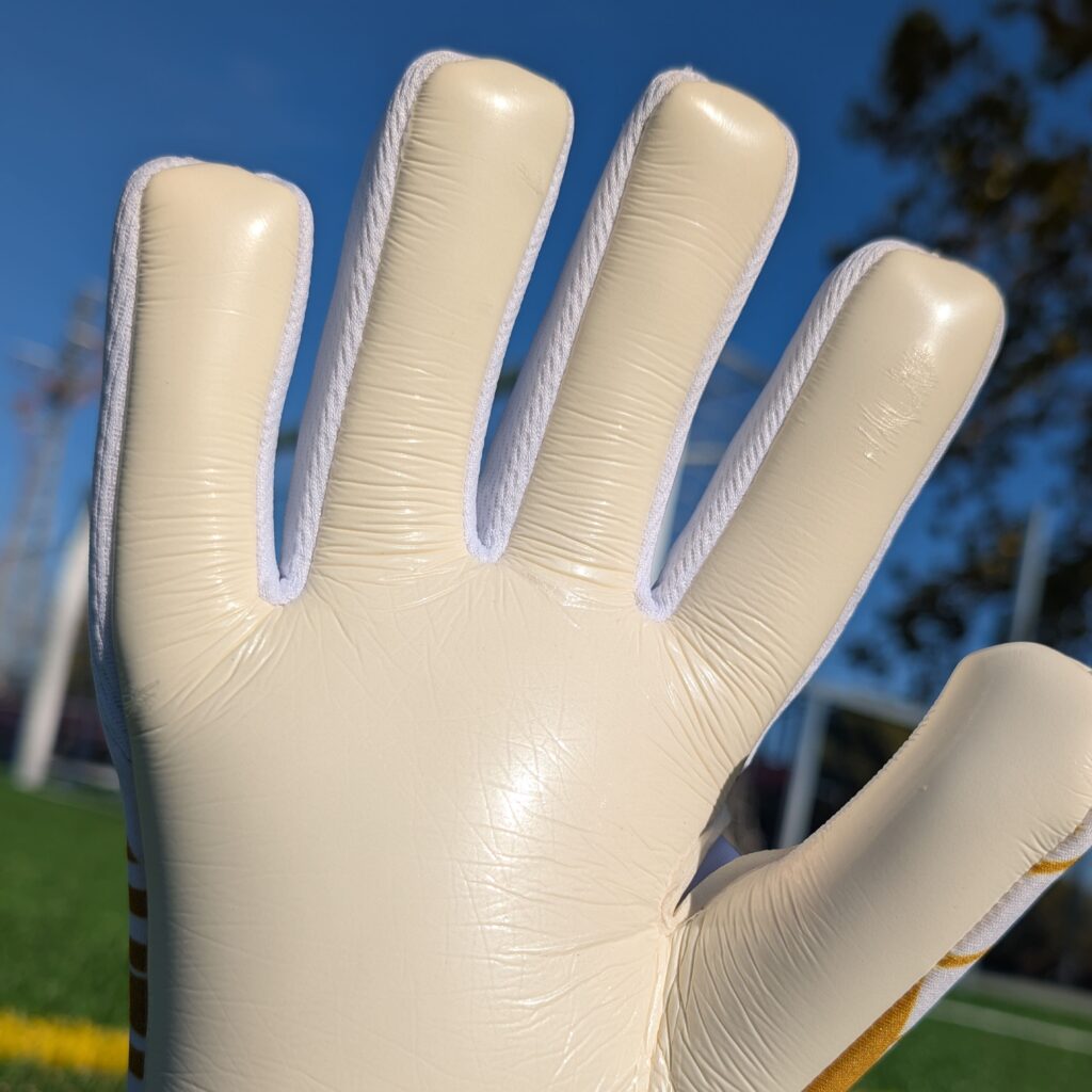 Palma de látex alemán Contact Grip 4 mm del guante Celestial Aura